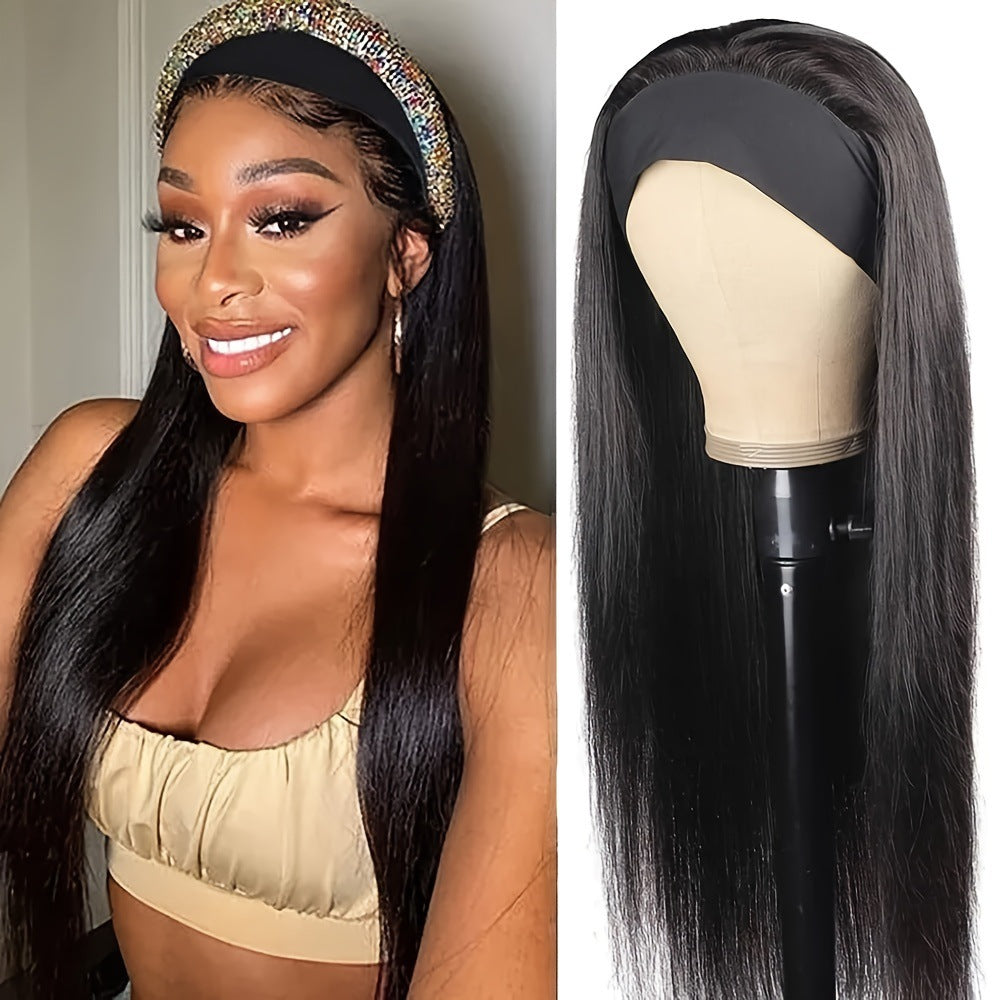 Headband Wig – Straight & Curly Styles