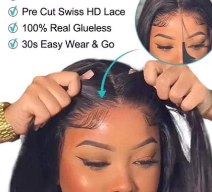 Body Wave Glueless Wig – Natural Flow